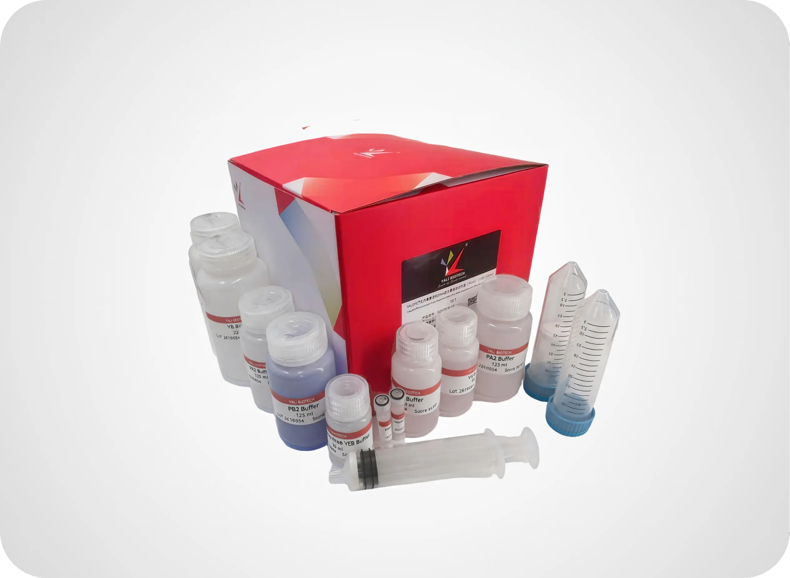 YALEPIC® 无内毒素质粒DNA超大量提取试剂盒（PLUS）（100-500ml）